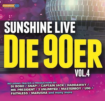 Various - Sunshine Live-Die 90er Vol.4 [2 CDs]