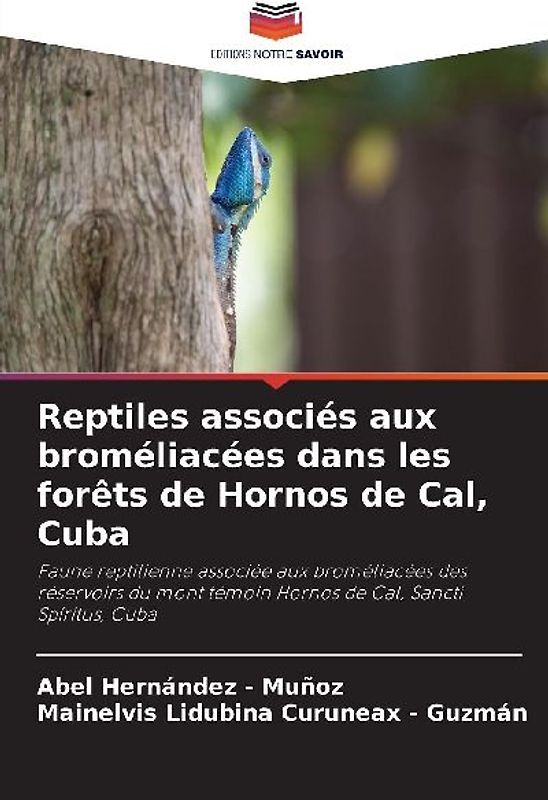 Reptiles associés aux broméliacées dans les forêts de Hornos de Cal, Cuba