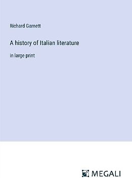 A history of Italian literature