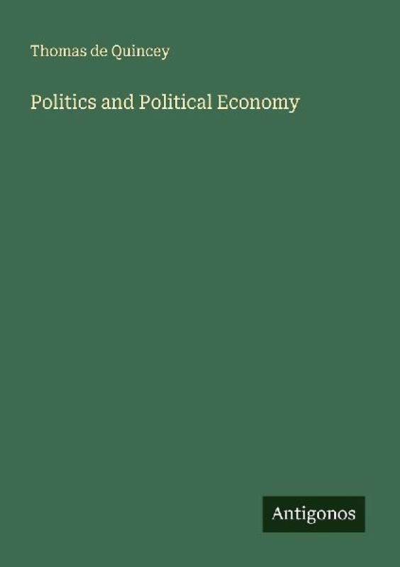 Politics and Political Economy