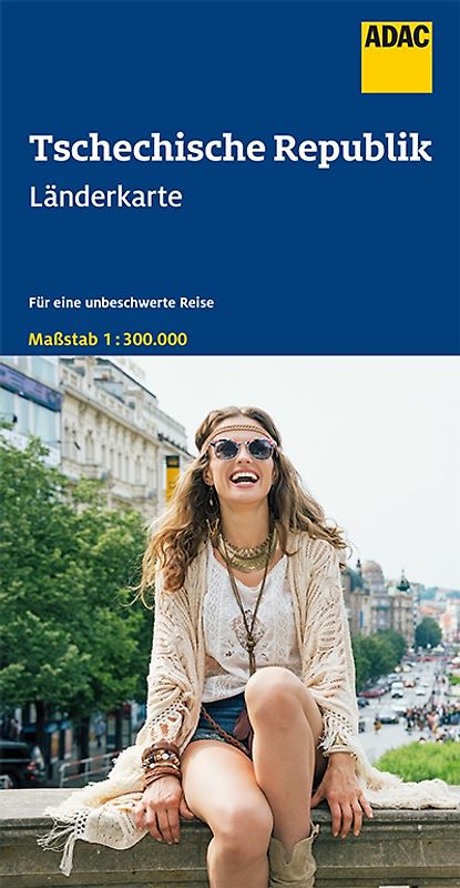 ADAC Länderkarte Tschechische Republik 1:300.000