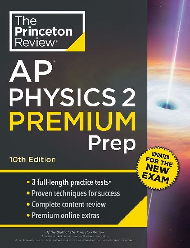 Princeton Review AP Physics 2 Premium Prep, 10th Edition