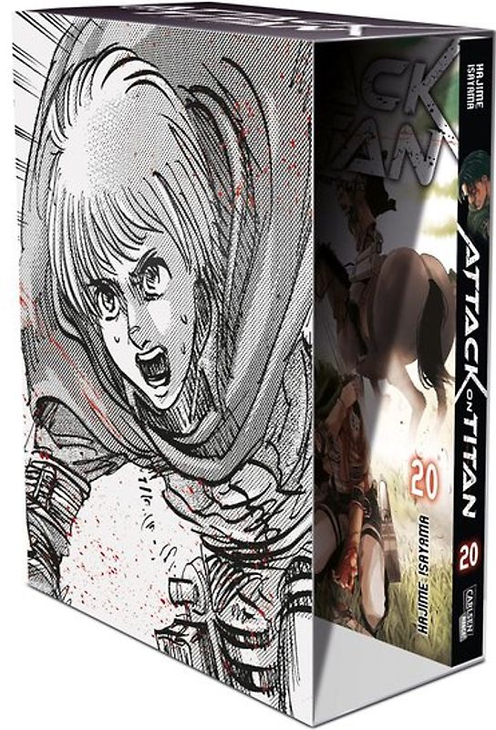 Attack on Titan, Band 20 im Sammelschuber mit Extra