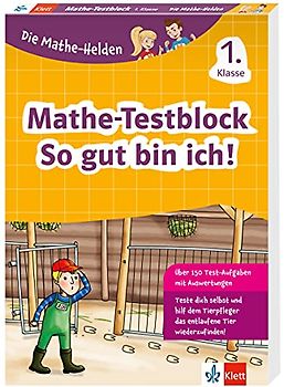 Klett Die Mathe-Helden: Mathe-Testblock So gut bin ich! 1. Klasse