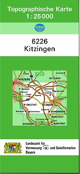 TK25 6226 Kitzingen