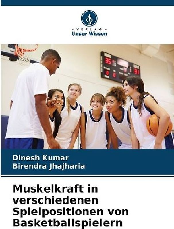 Muskelkraft in verschiedenen Spielpositionen von Basketballspielern