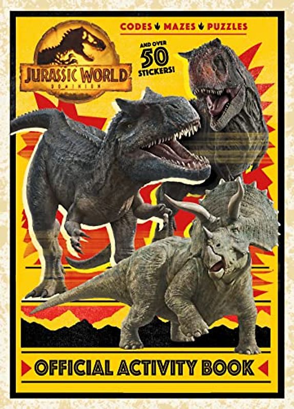 Jurassic World Dominion Official Activity Book