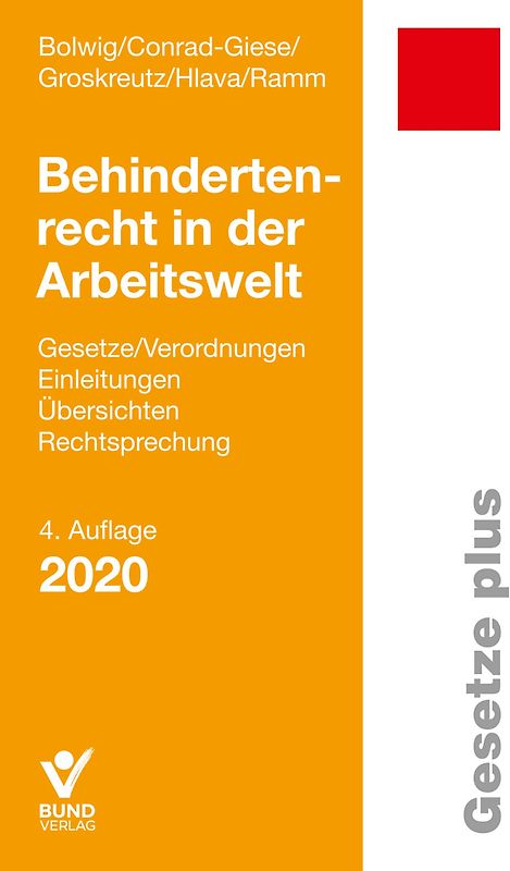 Behindertenrecht in der Arbeitswelt