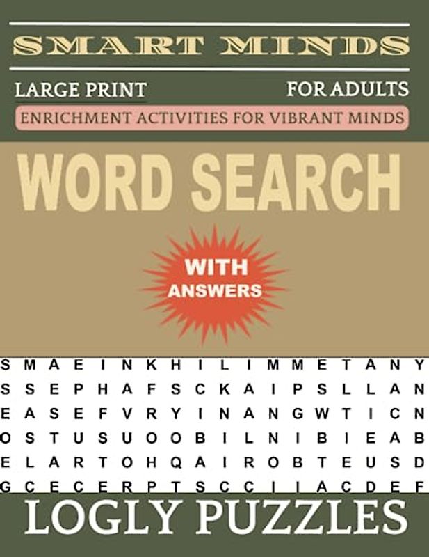 Word Search Book Large Print for Adults: 2400+ words New Fun and Relaxing Puzzles Book for Adults & Seniors with Answers Key