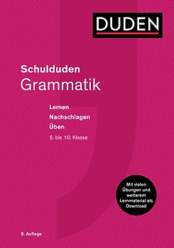 Schulduden Grammatik