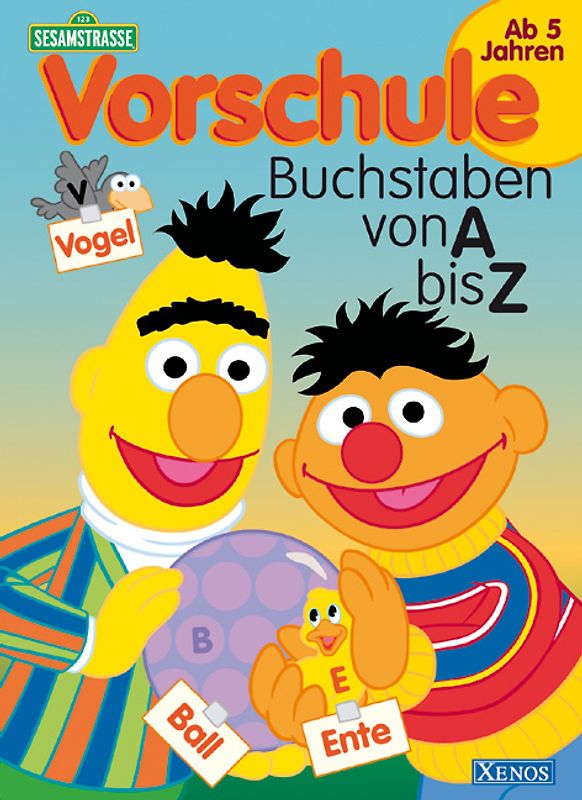 Sesamstraße - Vorschule Buchstaben von A - Z