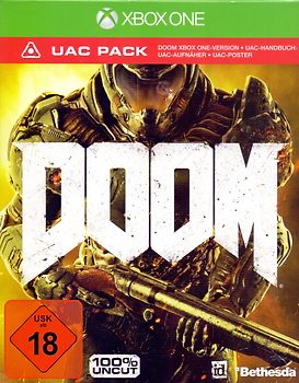 Doom [UAC Pack, inkl. Handbuch, Aufnäher & Poster] Xbox One