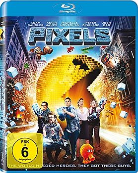 Pixels Blu-ray Disc