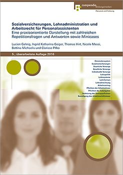 Sozialversicherungen, Lohnadministration und Arbeitsrecht für Personalassistenten