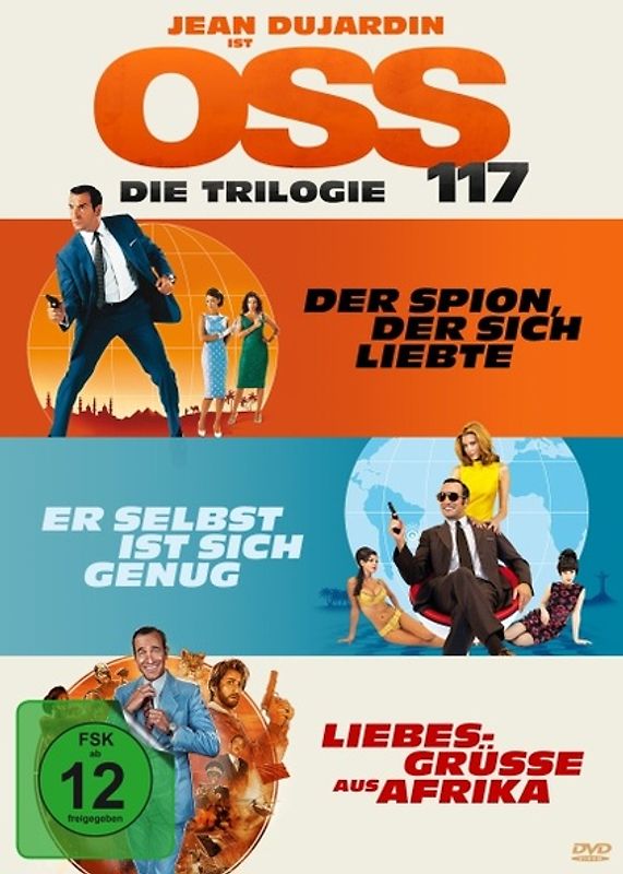 OSS 117 - Die Trilogie (3 Discs) DVD