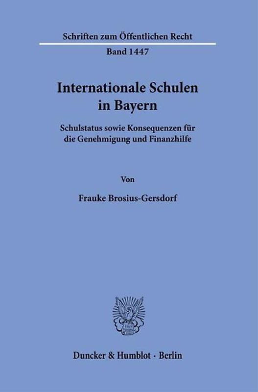 Internationale Schulen in Bayern.