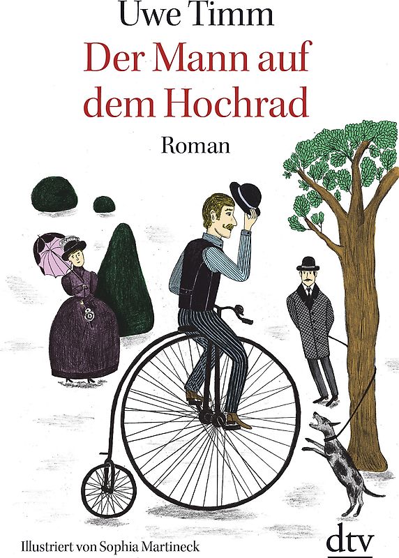 Der Mann auf dem Hochrad