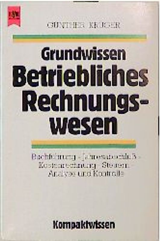 Grundwissen Betriebliches Rechnungswesen