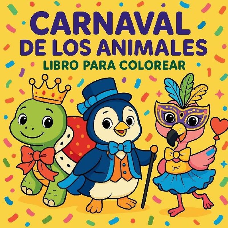 Carnaval de los Animales Libro para colorear