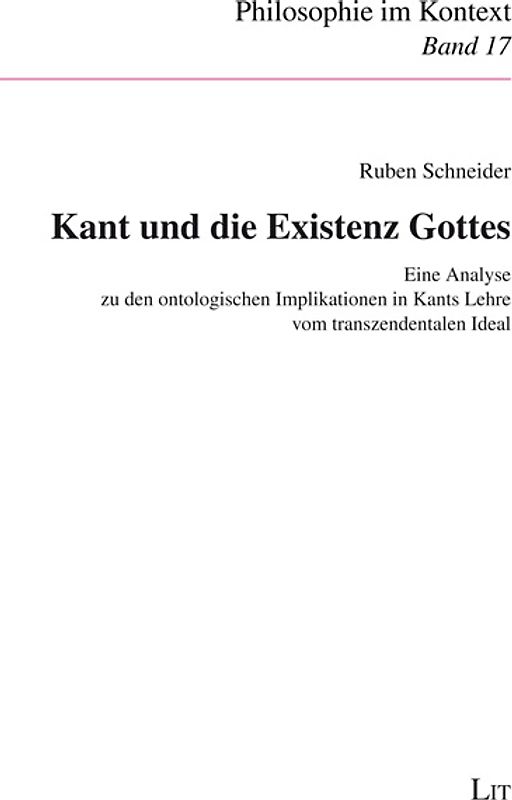 Kant und die Existenz Gottes