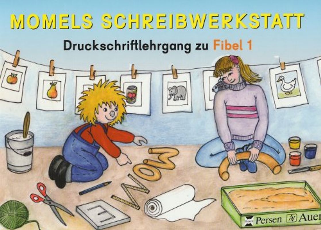 Momel lernt lesen - Fibel 1 / Momels Schreibwerkstatt. Druckschriftlehrgang zu Fibel 1