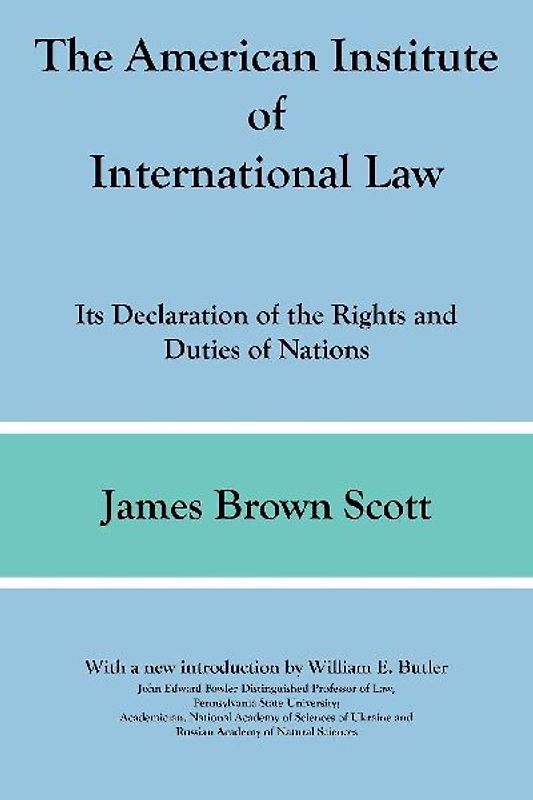 The American Institute of International Law