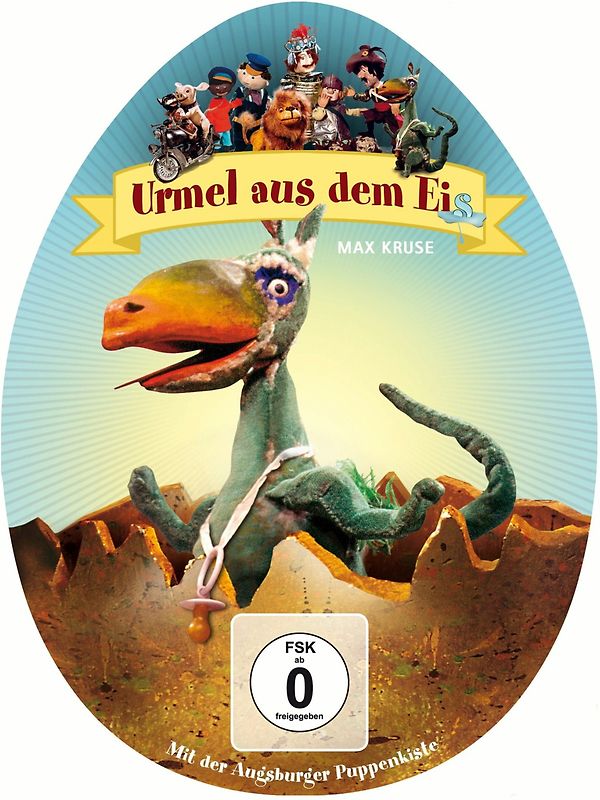 Augsburger Puppenkiste - Urmel aus dem Eis + die schönsten Lieder aus der Augsburger Puppenkiste (Blechdose mit 1 DVD + 1 CD) DVD