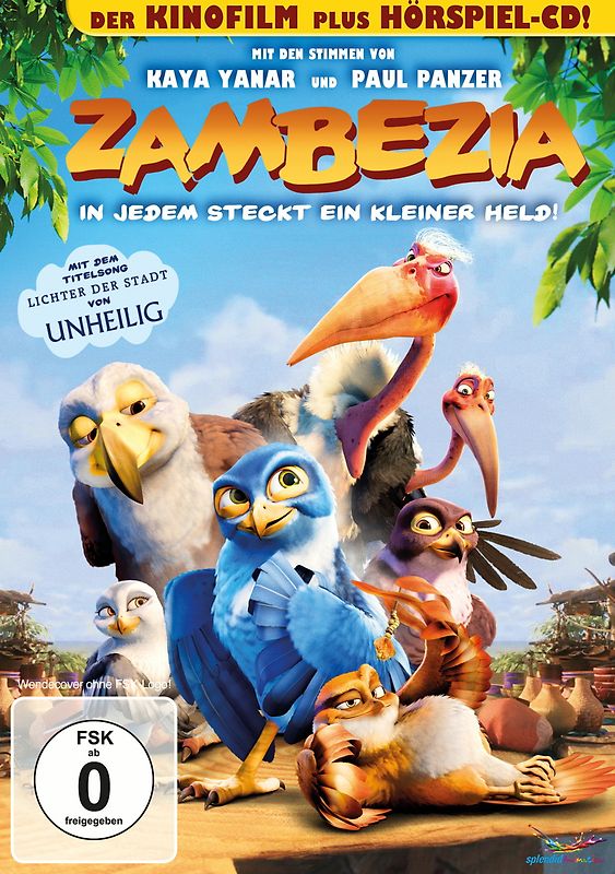 Zambezia - In jedem steckt ein kleiner Held! [+ Audio-CD] DVD