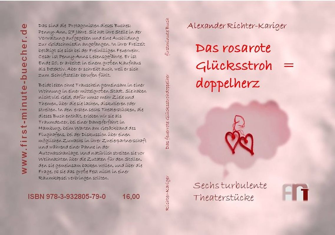Das rosarote Glücksstrohdoppelherz