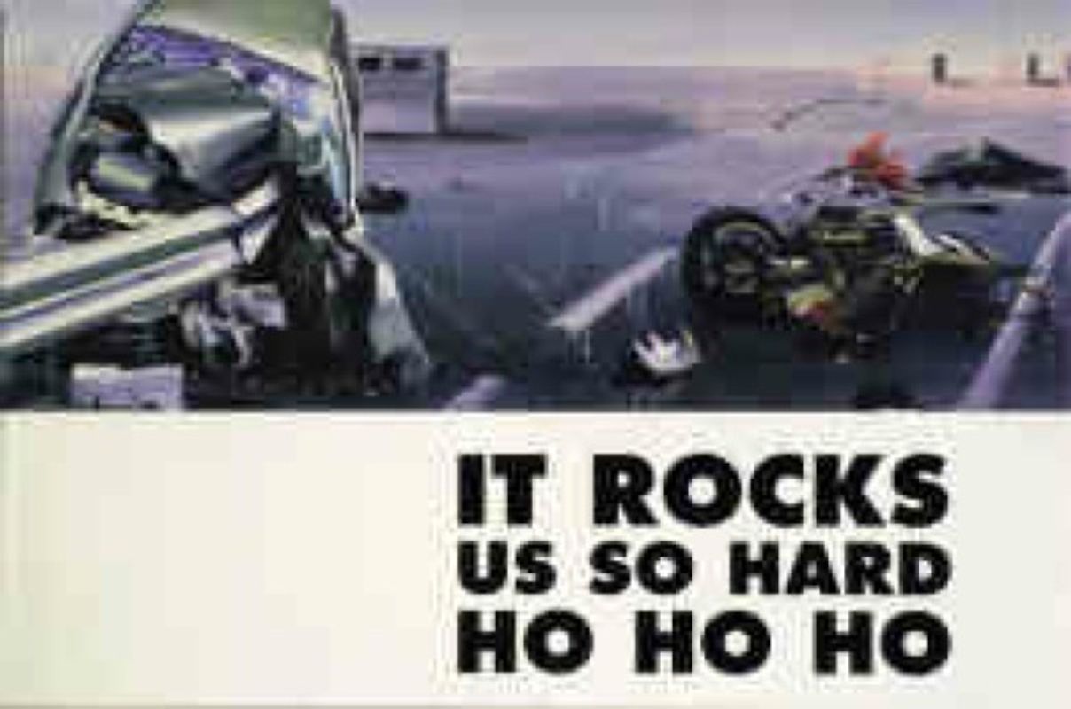 It rocks us so hard - Ho, ho, ho