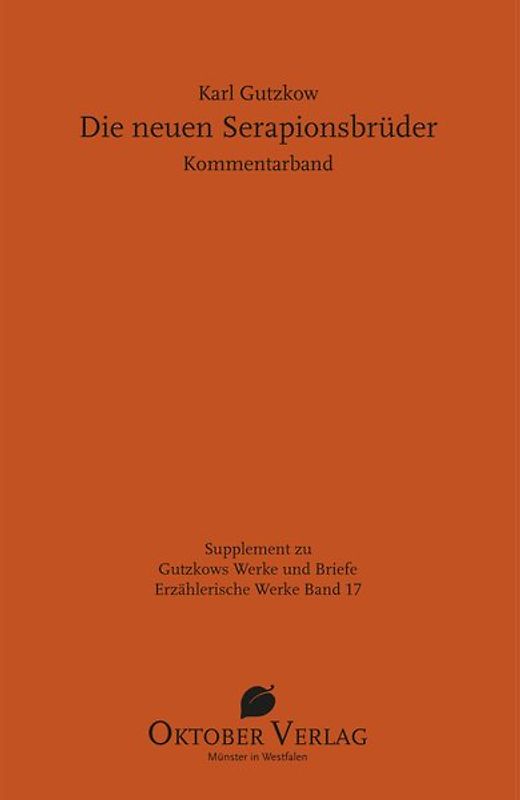 Kommentarband Die neuen Serapionsbrüder