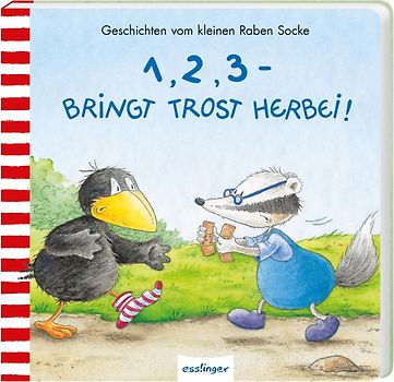 Der kleine Rabe Socke: 1, 2, 3 – bringt Trost herbei!