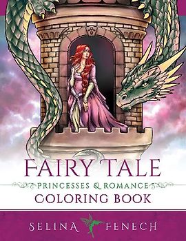 Fairy Tale Princesses and Romance Coloring Book