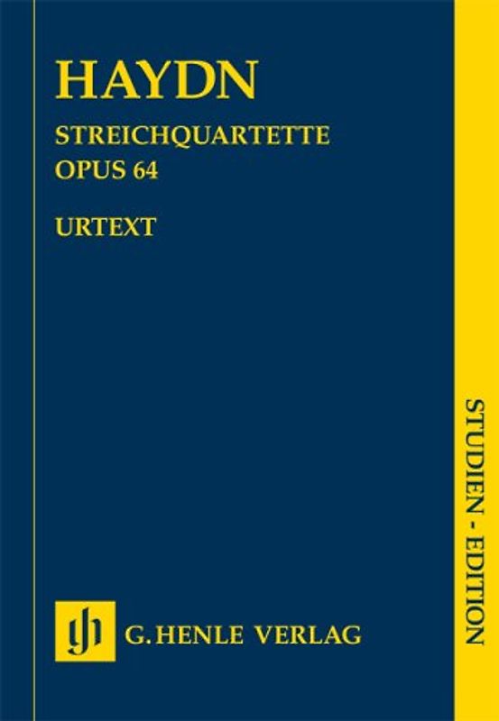 Streichquartette Heft VIII op. 64; Studienedition - Joseph Haydn