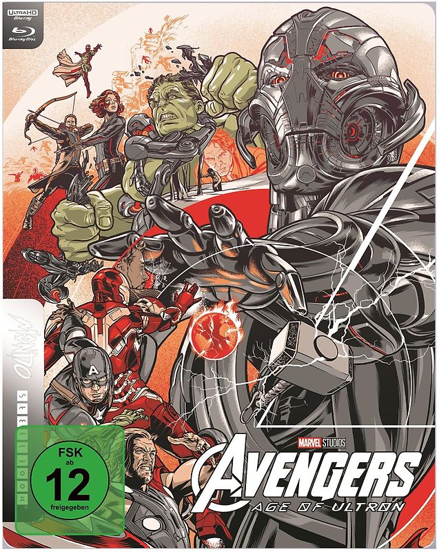 Avengers - Age of Ultron - 4K Mondo Edition (Steel 4K Ultra HD Blu-ray