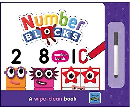 Numberblocks Number Bonds: A Wipe-Clean Book