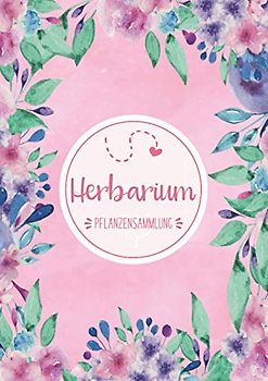 Herbarium: Großes Herbarium mit vorgefertigten Etiketten zur Pflanzenbestimmung | Großzügiges Format zur Pflanzenaufbewahrung | Großes Buch zur ... Platz für getrocknete Blüten und Blätter