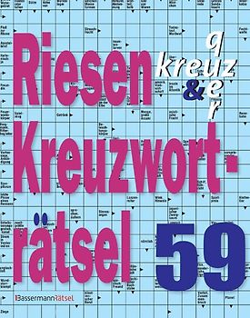 Riesen-Kreuzworträtsel 59 (5er VE)