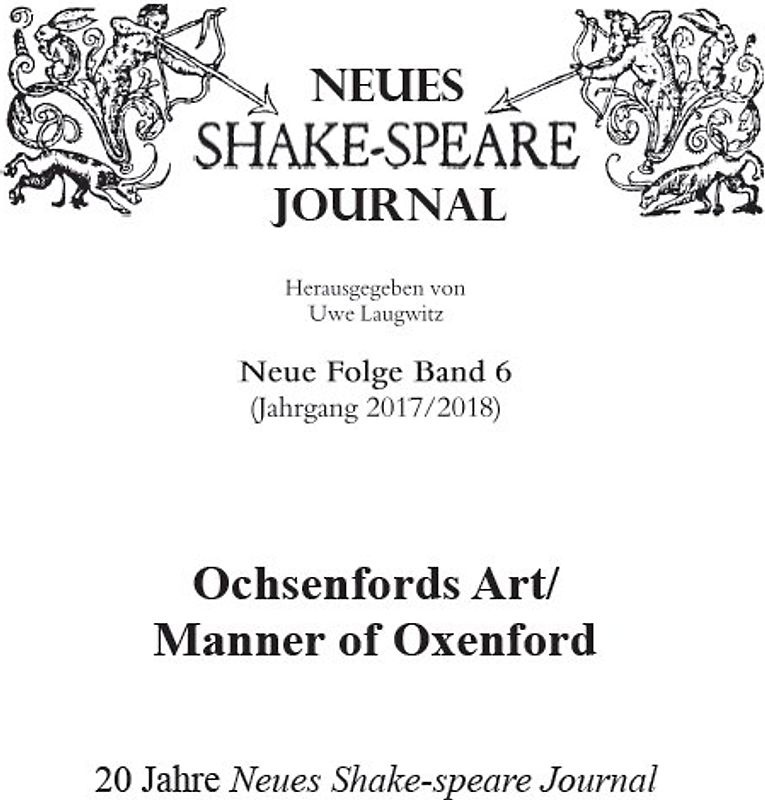 Ochsenfords Art / Manner of Oxenford