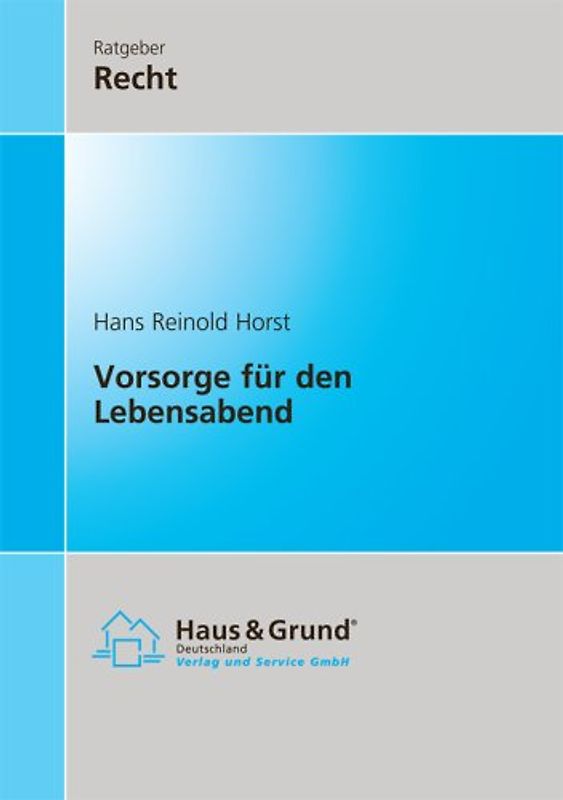 Vorsorge für den Lebensabend