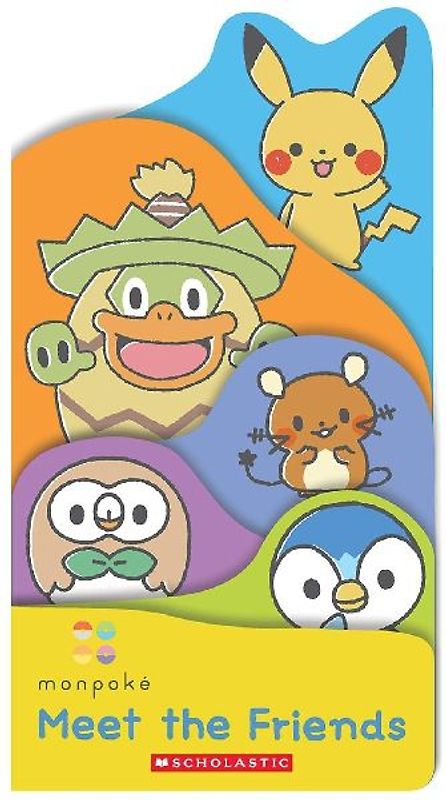 Meet the Friends (Monpoké Board Book)
