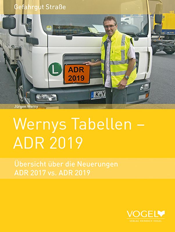Wernys Tabellen - ADR 2019