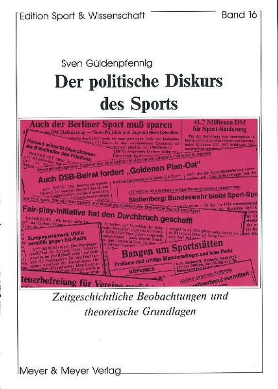 Der politische Diskurs des Sports