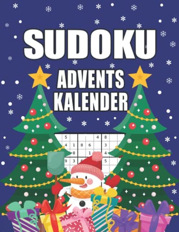 Sudoku Adventskalender: Großer Rätselspaß mit liebevoll gestaltetem Innenleben I Verschiedene Schwierigkeitslevel I Inkl. Anleitungen und Lösungen