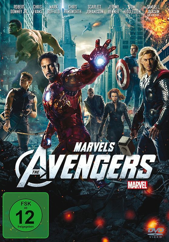 Marvel's The Avengers DVD