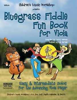 Bluegrass Fiddle Fun Book for Viola: Easy & Intermediate Solos for the Advancing Viola Player (Bluegrass Fun Books)