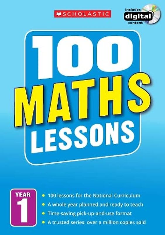 100 Maths Lessons for the National Curriculum for teaching ages 5-6 (Year 1). Includes short term planning and lessons for the whole year. (100 Lessons) (100 Lessons - New Curriculum)
