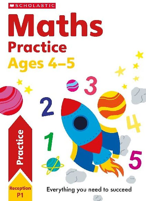 Maths Practice Book for Ages 4-5