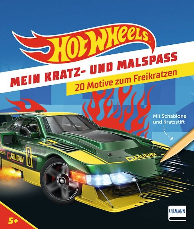 Mein Kratz- und Malspaß – Hot Wheels™