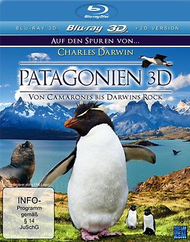 Patagonien 3D - Von Camarones bis Darwins Rock [3D] 3D Blu-ray Disc